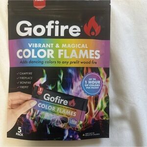 Vibrant Color Flames Pack - Black
